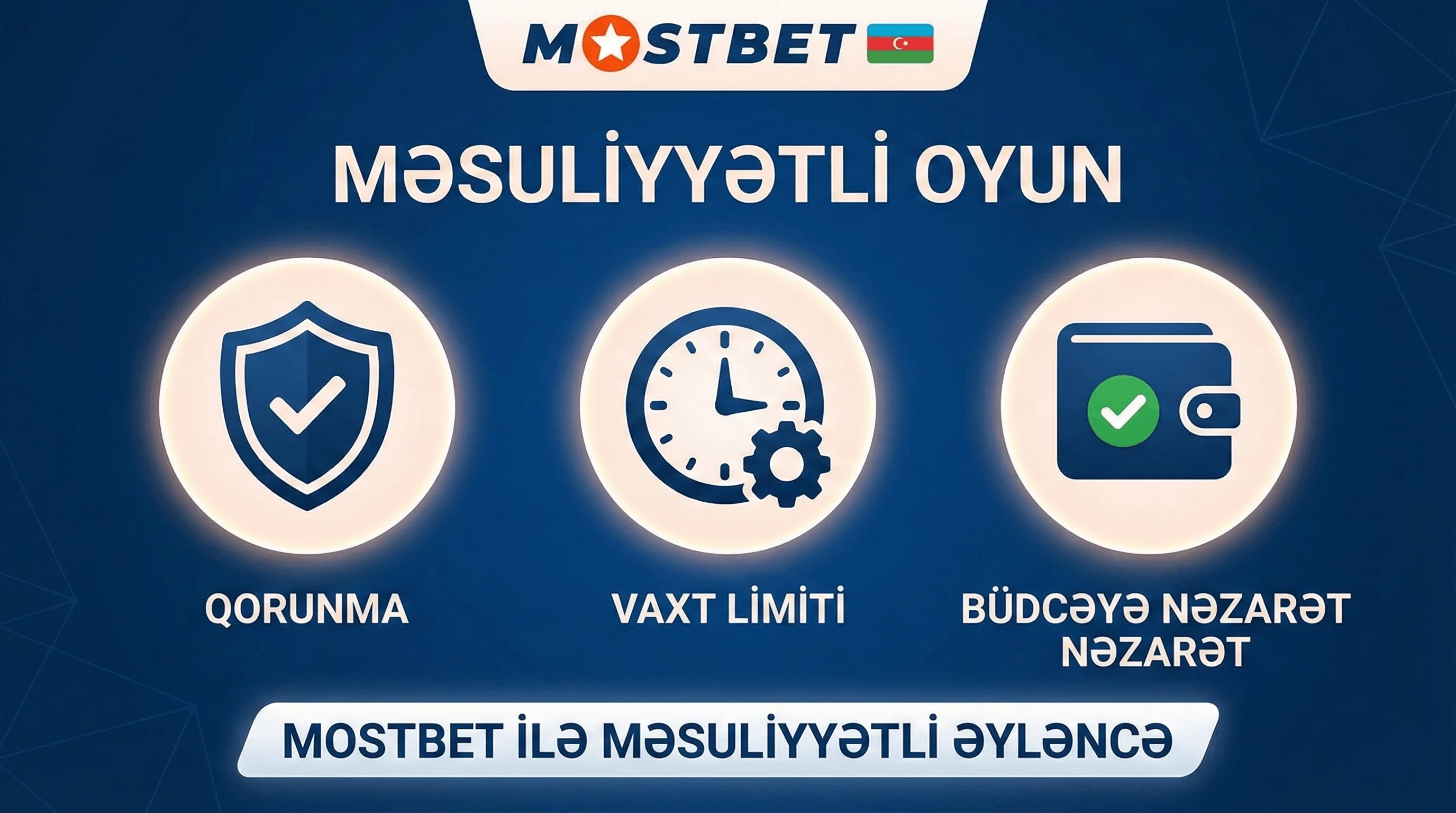 Məsuliyyətli oyun prinsipləri və Mostbet dəstək xidməti haqqında məlumat